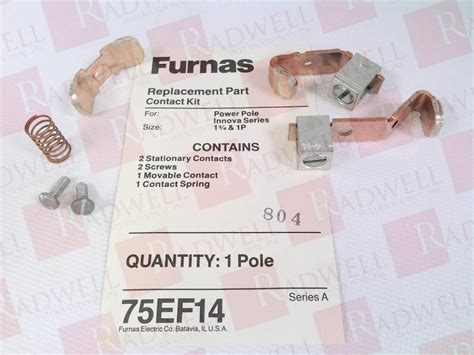 Ef Contact Kit By Furnas Electric Co