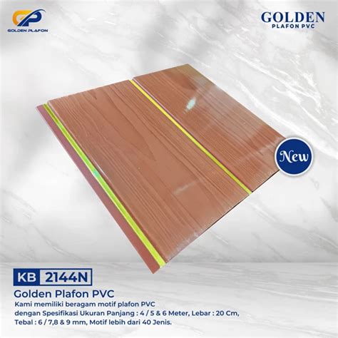 Jual Plafon PVC Golden KB 2144N Tangerang Golden Roof Polymer