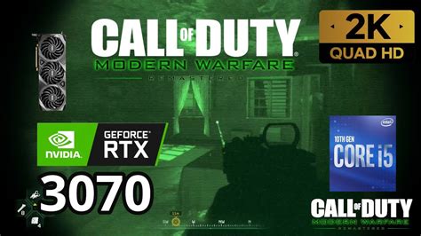 Call Of Duty Modern Warfare Remastered Msi Rtx Oc I F