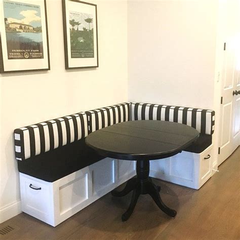 smart corner banquette furniture typical bar top overhang