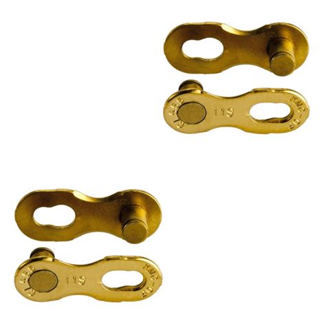 KMC 11 Speed Gold Missing Chain Link Pack Of Two Sigma Sports