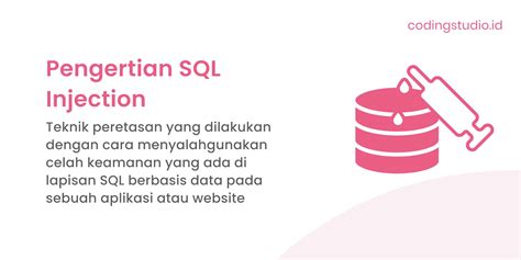 Sql Injection Adalah Pengertian Dan Cara Mengatasinya