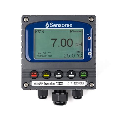 Tx Intelligent Ph Orp Transmitter Controller Sensorex