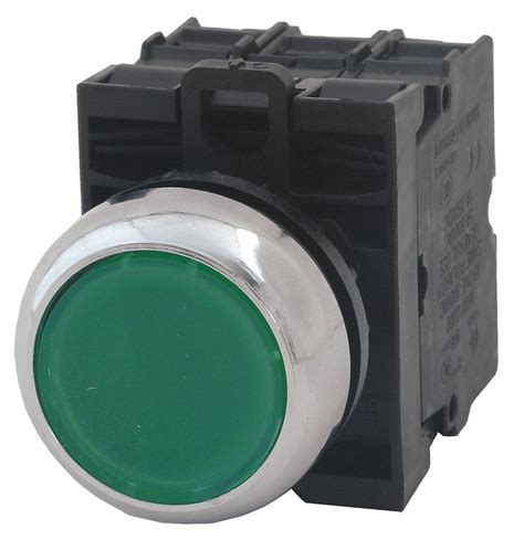 EATON 22mm LED 2NO Illuminated Push Button With Maintained Momentary