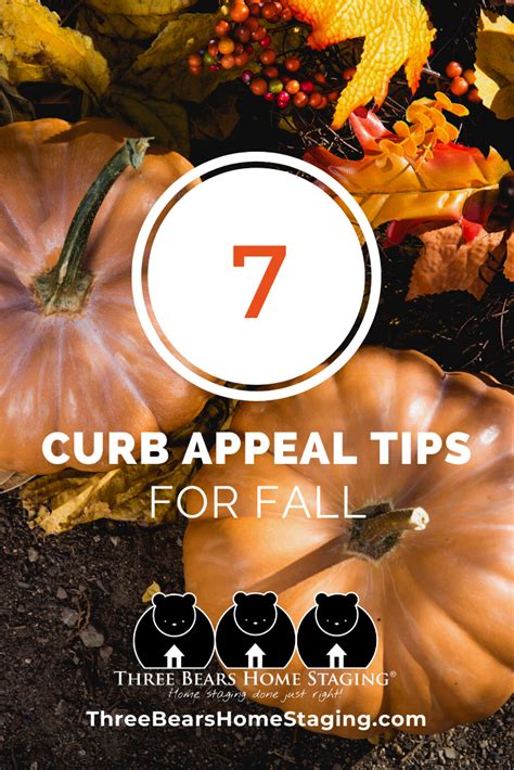 Curb Appeal Tips For Fall Three Bears Home Staging