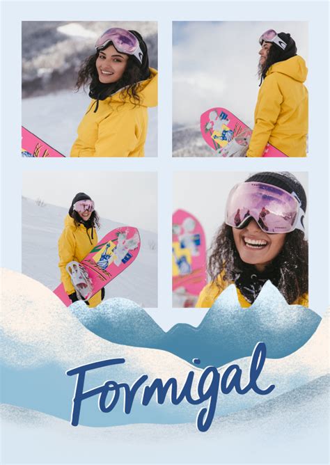 Formigal | Winter vacation cards ☃️ 🏂 🏔️ ⛷️ | Send real postcards online