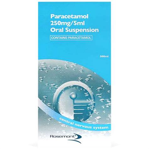 Paracetamol Mg Ml Oral Suspension Ml Expresschemist Co Uk