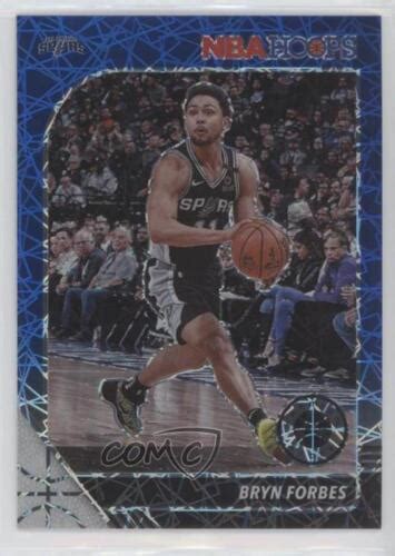 Panini Nba Hoops Premium Stock Blue Lazer Prizm Bryn Forbes