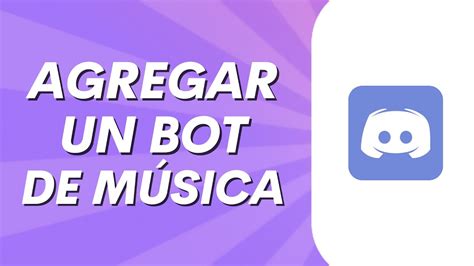 Cómo Agregar Un Bot De Música A Un Servidor De Discord 2024 Youtube