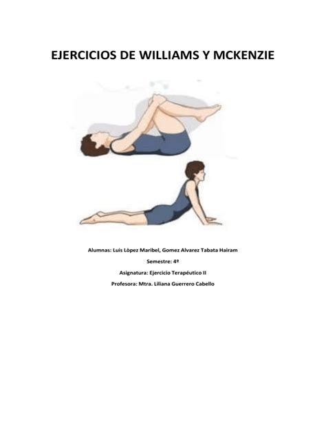 Ejercicios De Williams Y Mckenzie