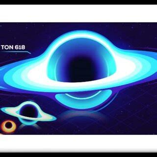 Black hole size comparison gives new view of universe. | Download ...