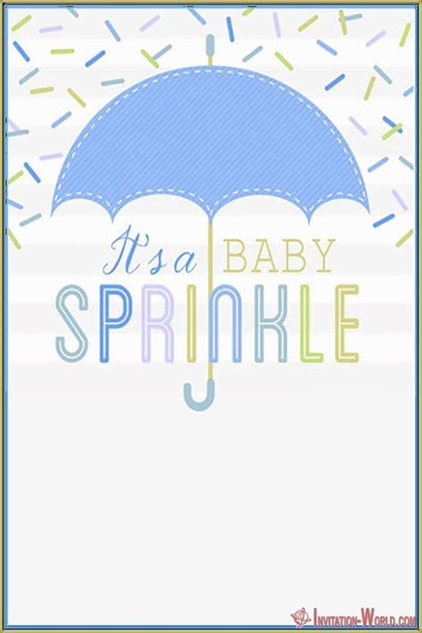 Free Printable Baby Sprinkle Invitation Templates Printable Templates