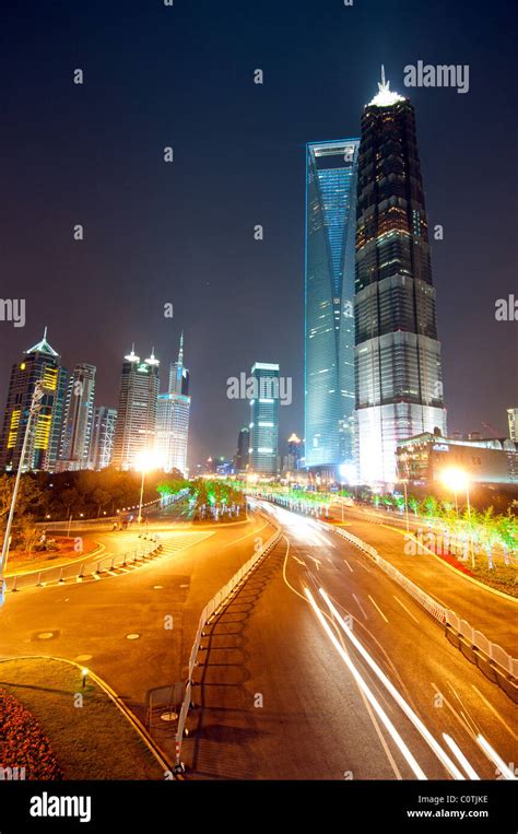 Shanghai Pudong Skyline Stock Photo - Alamy