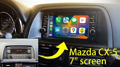 Mazda Cx Radio Replacement With Screen Youtube