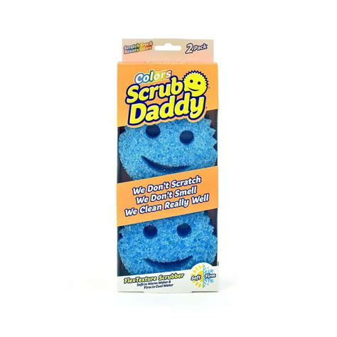 Scrub Daddy Magiczna Gąbka Blue 2 Pak Marba Do Zmywania Do