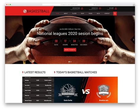 45 Free Sports Website Templates For Clubs And Communities 2022