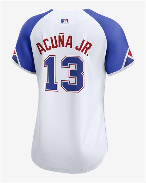 Ronald Acuña Jr Atlanta Braves City Connect Women s Nike Dri FIT ADV