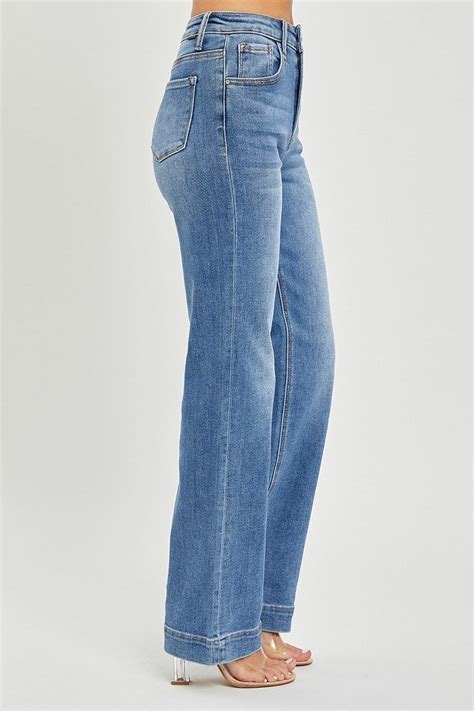 Hi-Rise Vintage Straight Jeans – Color Confident Boutique