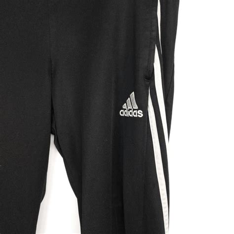 Adidas Mens Black And White Joggers Tracksuits Depop