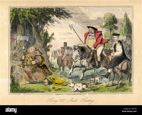 Henry Viii Hunting The Monks High Resolution Stock Photography And