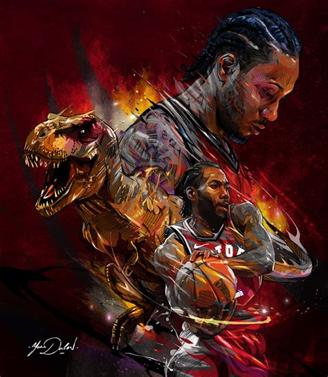 KAWHI LEONARD- Toronto Raptors. on Behance