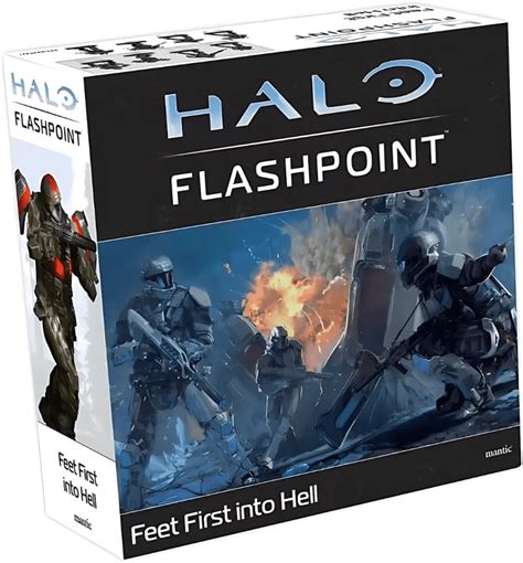 Mantic Games Halo Flashpoint The Board Game Odst Feet First Into