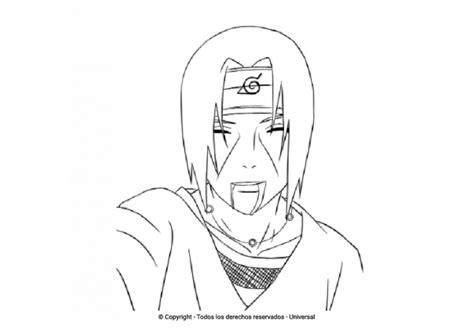 Los Mejores Dibujos De Itachi Para Colorear Todo Para Colorear