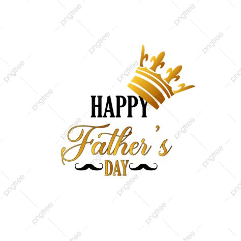 Golden Color Happy Father S Day Png File Happy Dad Best Dad Png And