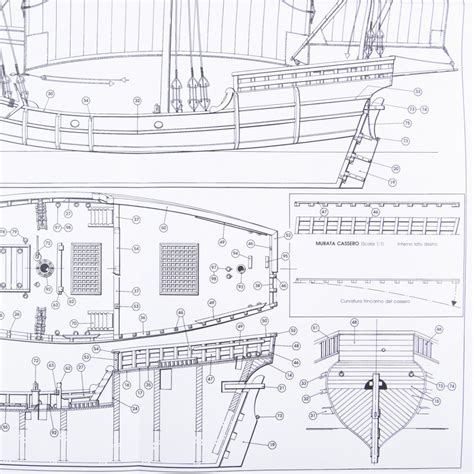 Amati Model Plan Pinta Carabela Planos De Construccion