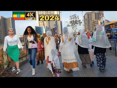 Megenagna Addis Ababa Walking Tour Ethiopia Youtube