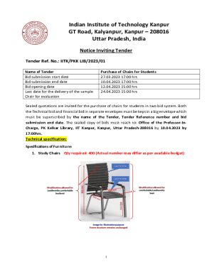 Fillable Online Bid Submission End Date Fax Email Print Pdffiller