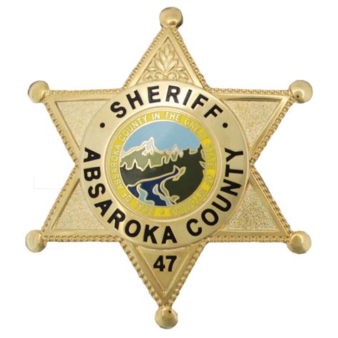 Absaroka County Sheriff Longmire Tv Show Badge