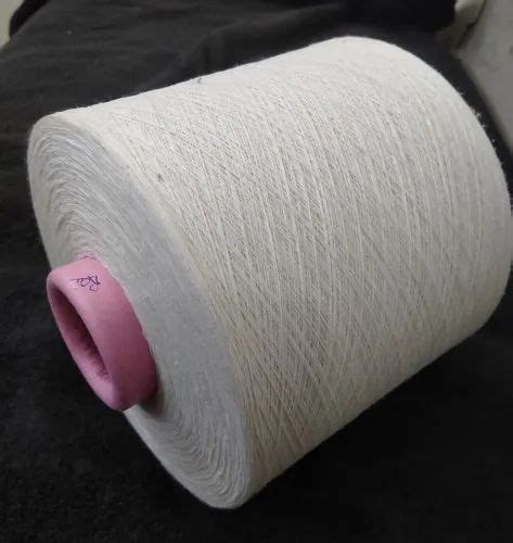 Twisted Dyed White Cotton Blended Yarn For Knitting 20 At Rs 215 Kg