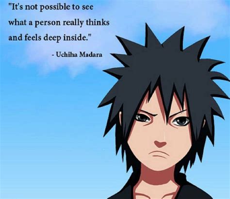 Madara Quote Madara Naruto Shippuden Anime