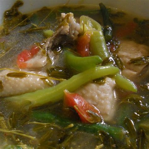 [ Filipino Food ] Chicken Recipe : Sinampalukang Manok "Chicken in ...