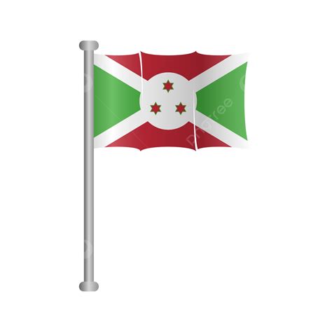 Burundi Flag Vector Burundi Flag Burundi Day PNG And Vector With