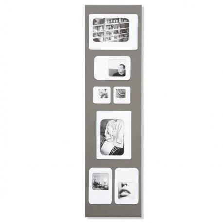 cadre photo design mural metal gris magnetique presse citron m7 - Kdesign