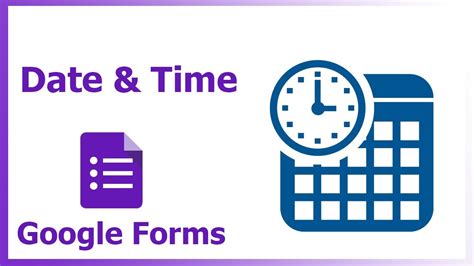 How To Add Date Time In Google Forms YouTube