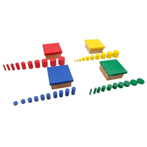 Cylindres De Couleurs Oppa Montessori