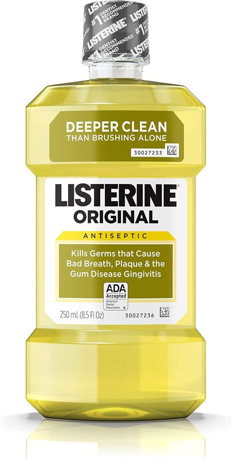 Amazon Listerine Original Oral Care Antiseptic Mouthwash With Germ