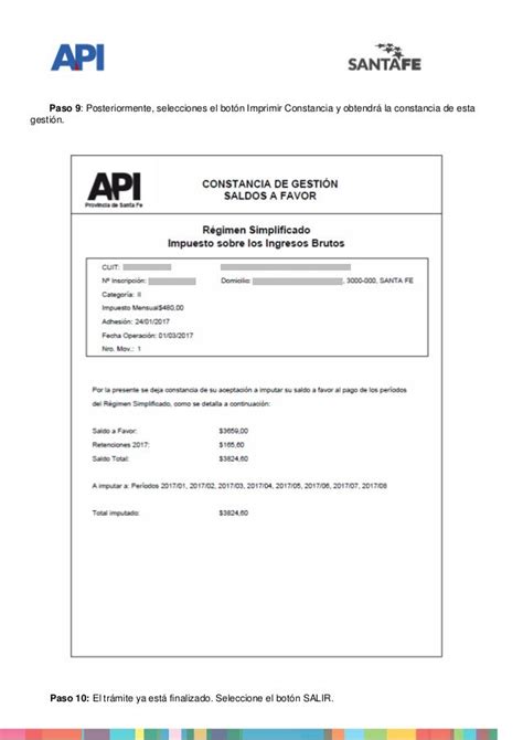 Paso A Paso Régimen Simplificado Ingreos Brutos Santa Fe
