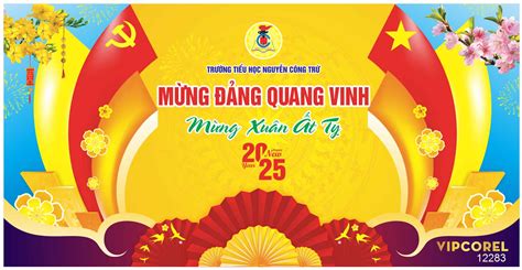 Backdrop Chúc mừng năm mới 2025 vector corel 9 Download file corel