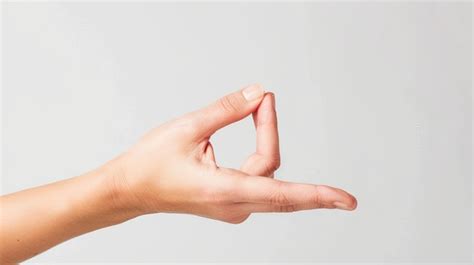 Premium Photo Yogic Hand Gesture Anjali Mudra On A White Isolated