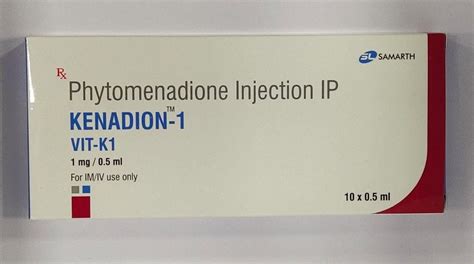 Kenadion 1 Vit K1 Phytomenadione Injection At Rs 1132vial