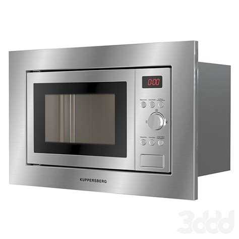 Микроволновая печь Kuppersberg Silver - Техника - 3D модель