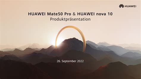 Huawei Mate 50 Pro Se Filtra La Fecha De Lanzamiento En Europa Del Buque Insignia Con Cámara De