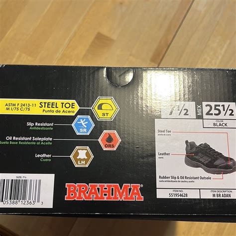 Brahma Shoes Brahma Steel Toe 75 Adan Poshmark