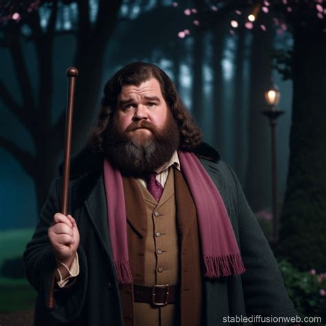 Rubeus Hagrid Prompts Stable Diffusion Online