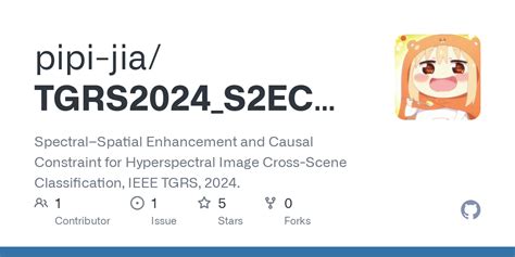 Github Pipi Jia Tgrs S Ecnet Spectralspatial Enhancement And