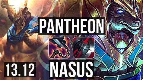 Panth Vs Nasus Top M Mastery Dominating Na Master